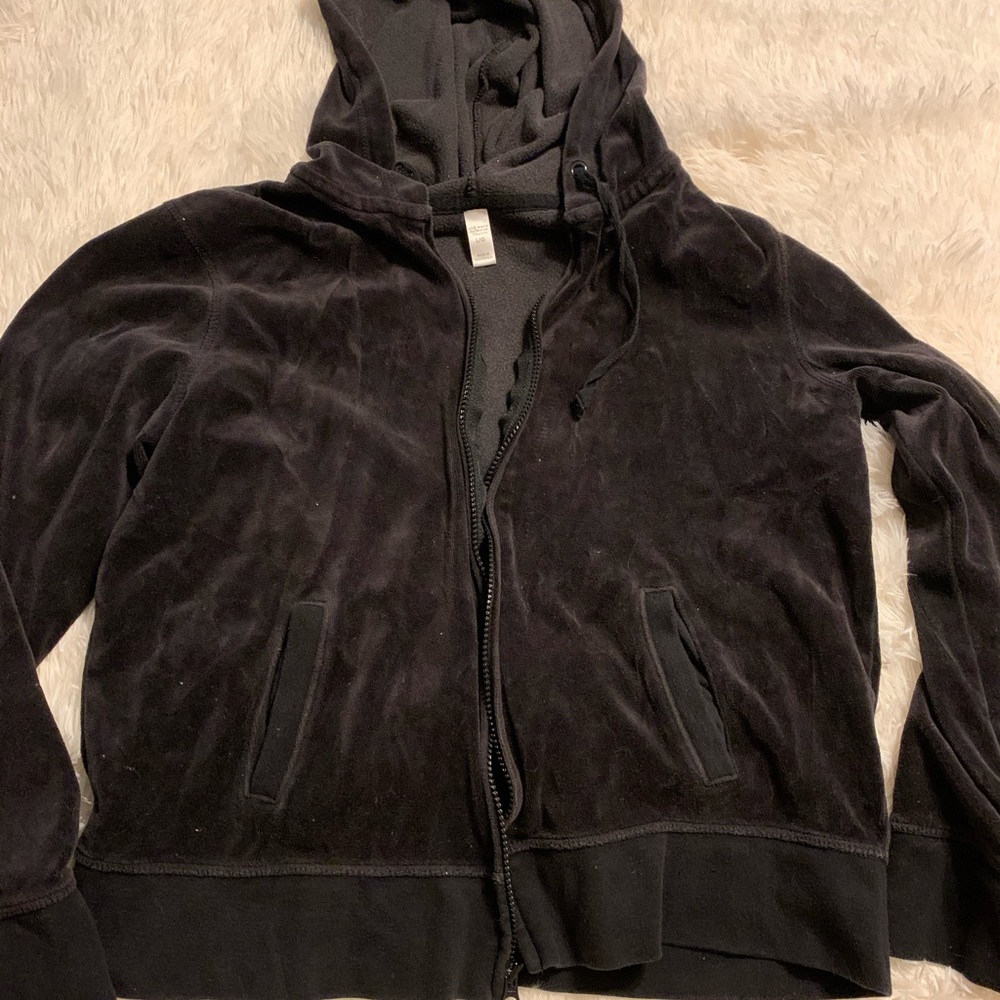 Velour Black jacket
